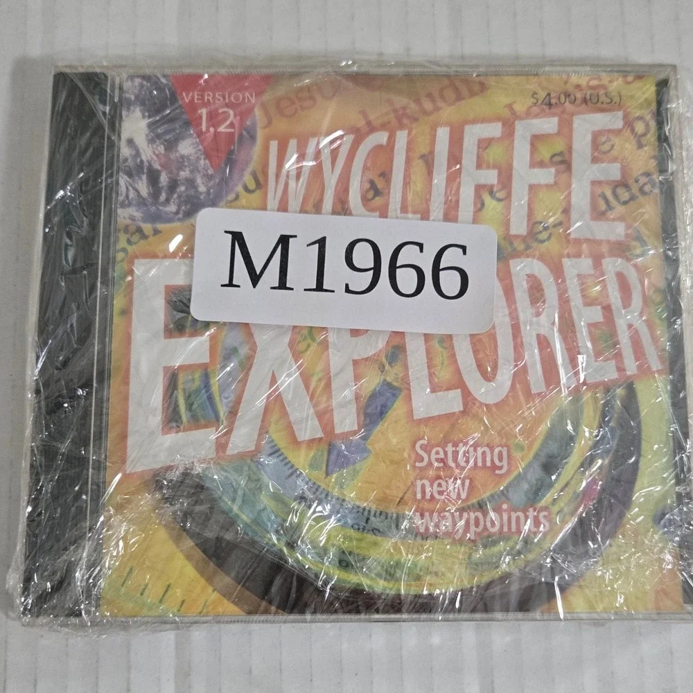 Wycliffe‎ Explorer PC Mac CD ROM Game 2000 Vintage Sealed Windows 95